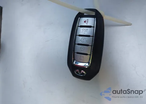 2022 Infiniti Q50 Red Sport 400 z USA, uszkodzony, nr VIN JN1FV7DP5NM370178